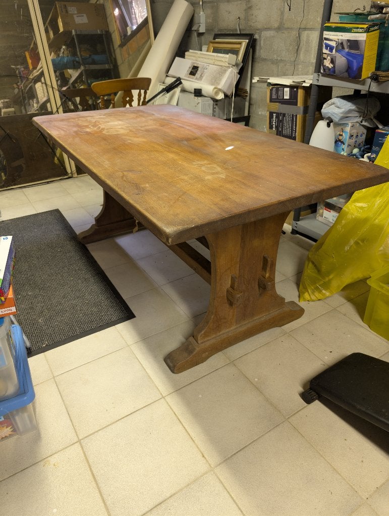 Boerentafel kloostertafel eik, Antiek en Kunst, Antiek | Meubels | Tafels, Ophalen