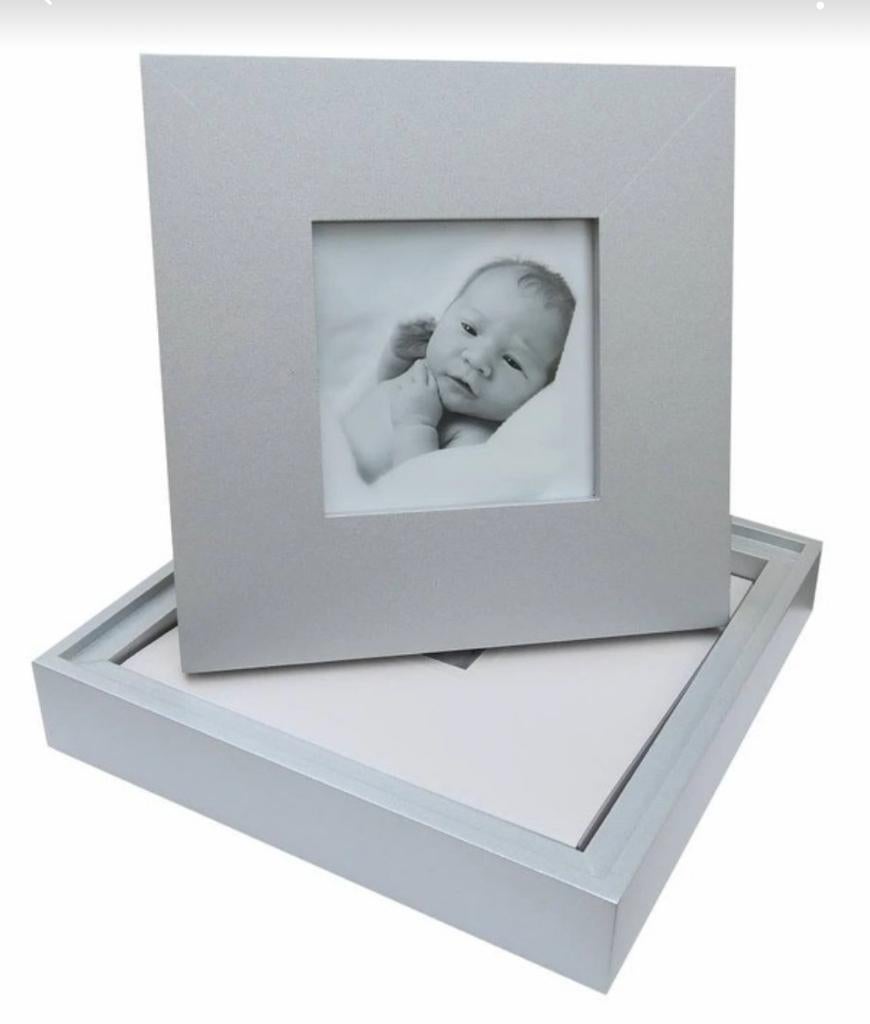 Houten foto box met fotokader, TV, Hi-fi & Vidéo, Albums photo & Accessoires, Enlèvement ou Envoi, Neuf, Album photo