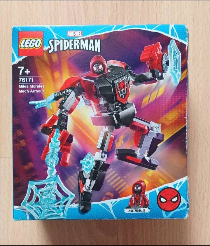 Lego Spiderman Miles Morales Mech Armour Marvel 76171, Ophalen, Marvel, Lego, Zo goed als nieuw