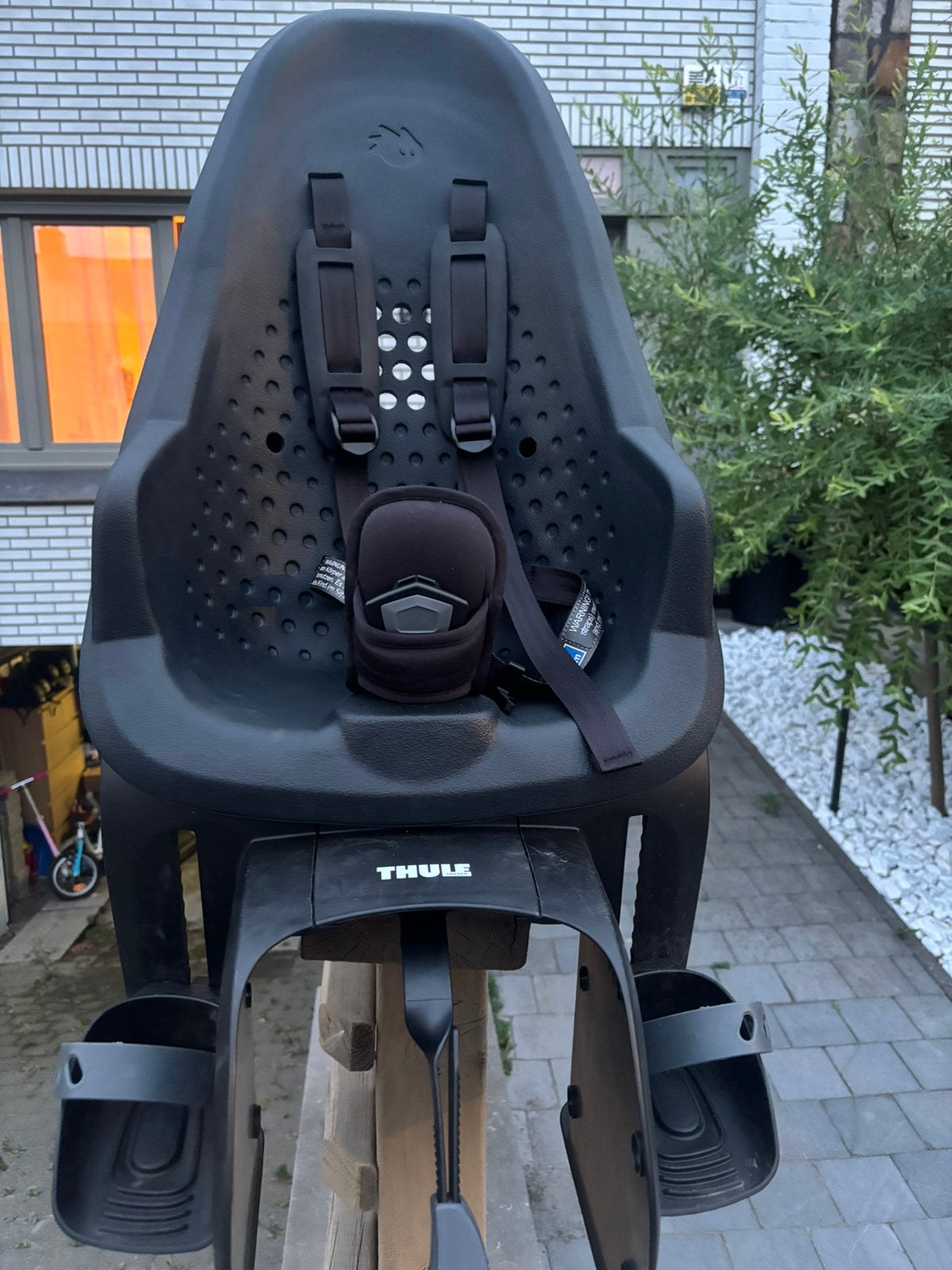 Siege velo Thule, Vélos & Vélomoteurs, Enlèvement, Comme neuf, Siège arrière