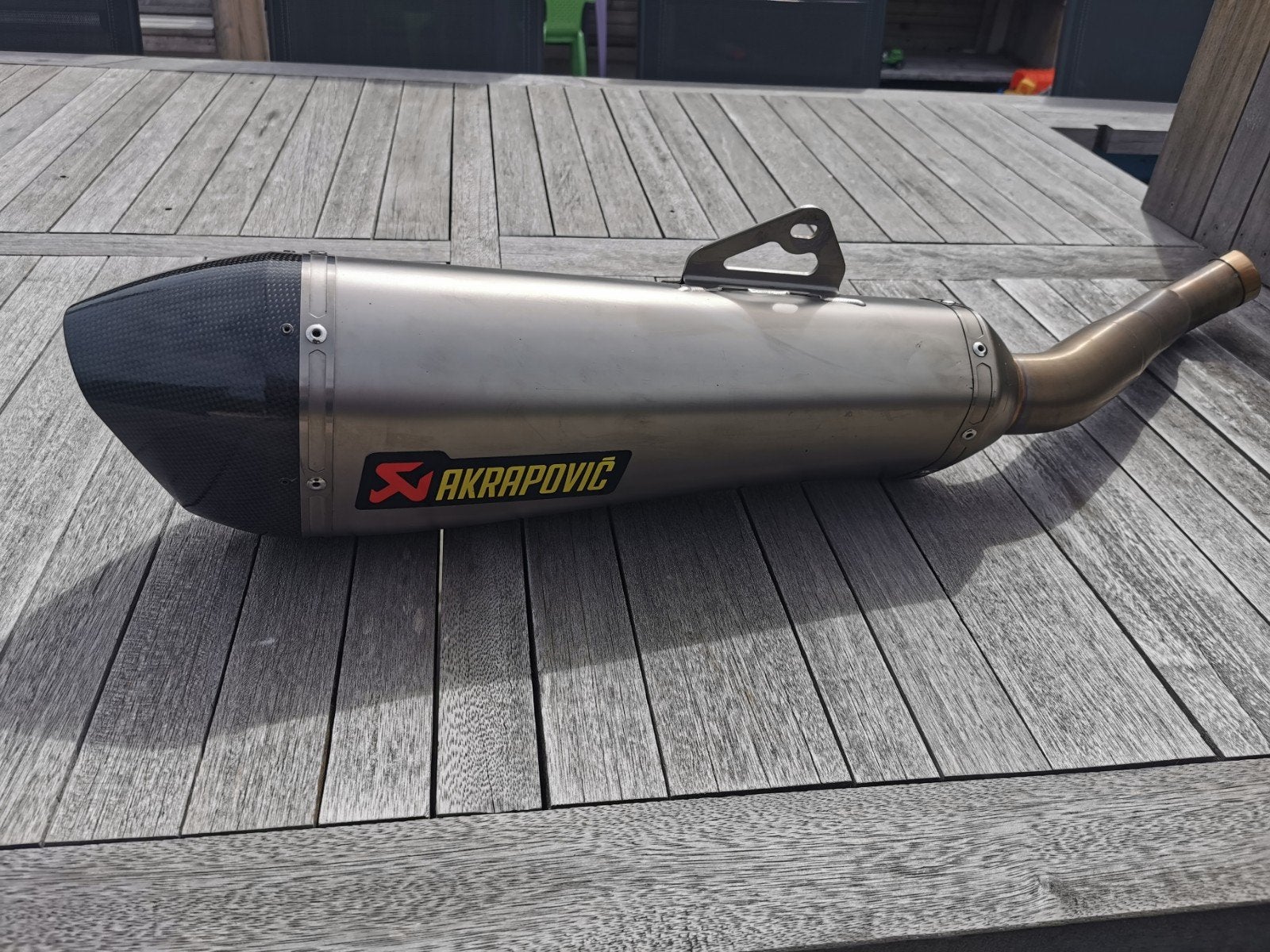 Pot d'échappement Akrapovic pour Honda Crosstourer, Motos, Enlèvement, Utilisé