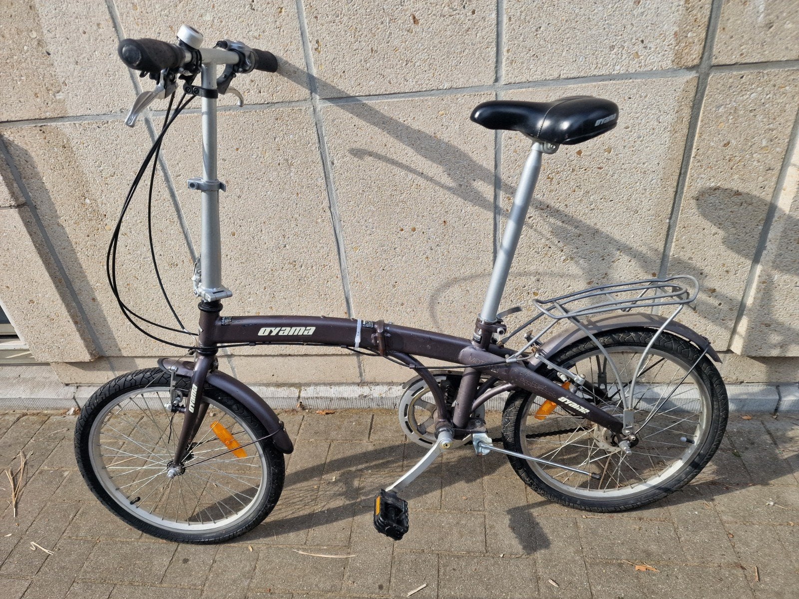 plooifiets, Ophalen
