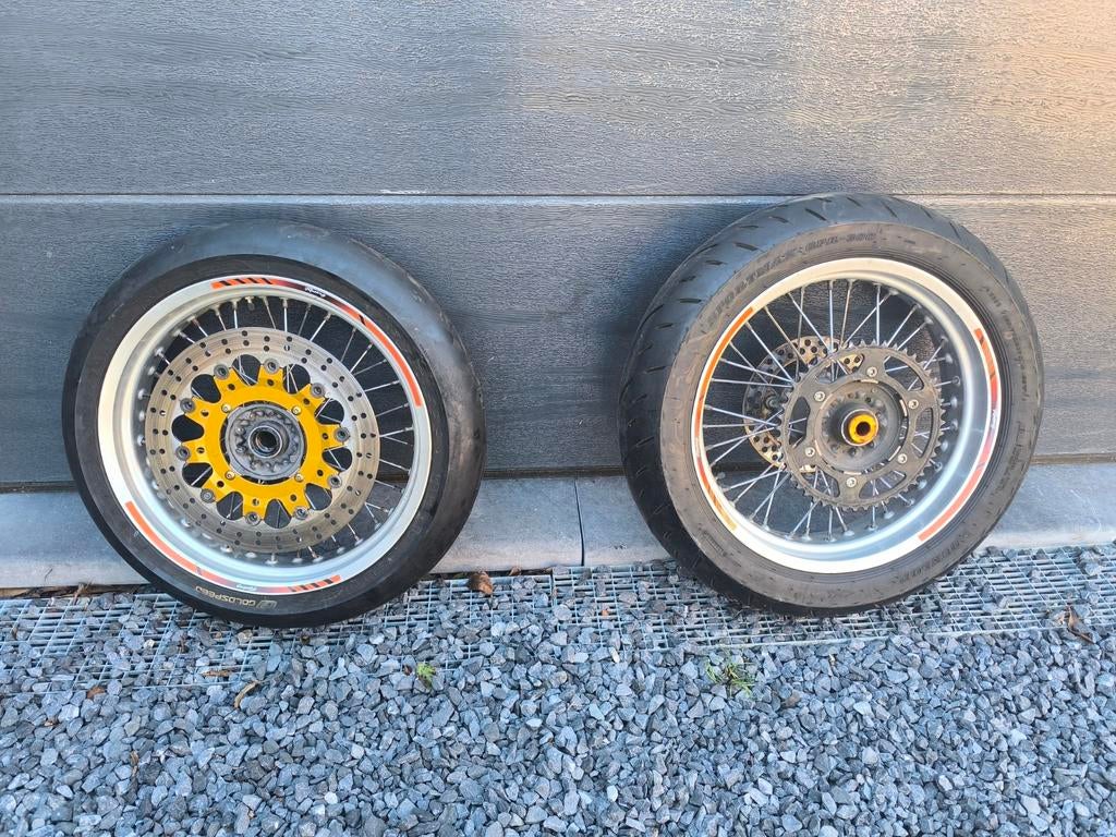 Jantes Supermotard KTM, Enlèvement