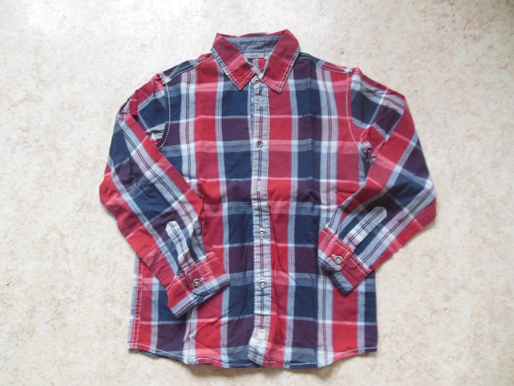 Hemd Mexx 122-128 in nieuwstaat, Mexx, Overhemd of Blouse, Ophalen of Verzenden, Zo goed als nieuw