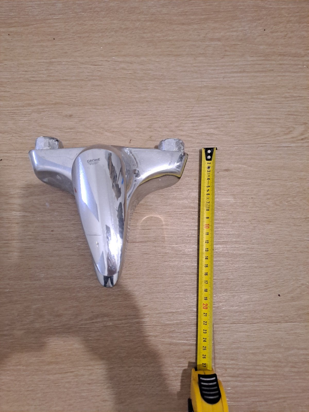 Grohe badkraan, Doe-het-zelf en Bouw, Ophalen, Gebruikt, Chroom, Bad