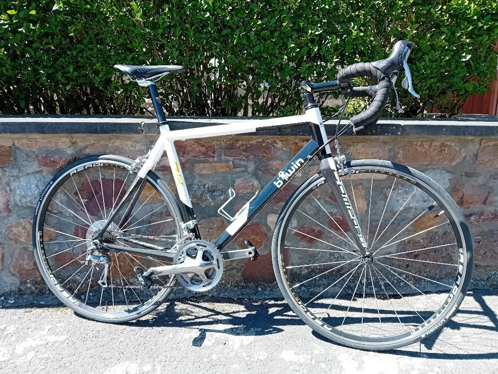 Vélo de course blanc adulte, Vélos & Vélomoteurs, Autres marques, Frein sur jante, Enlèvement, 28 pouces