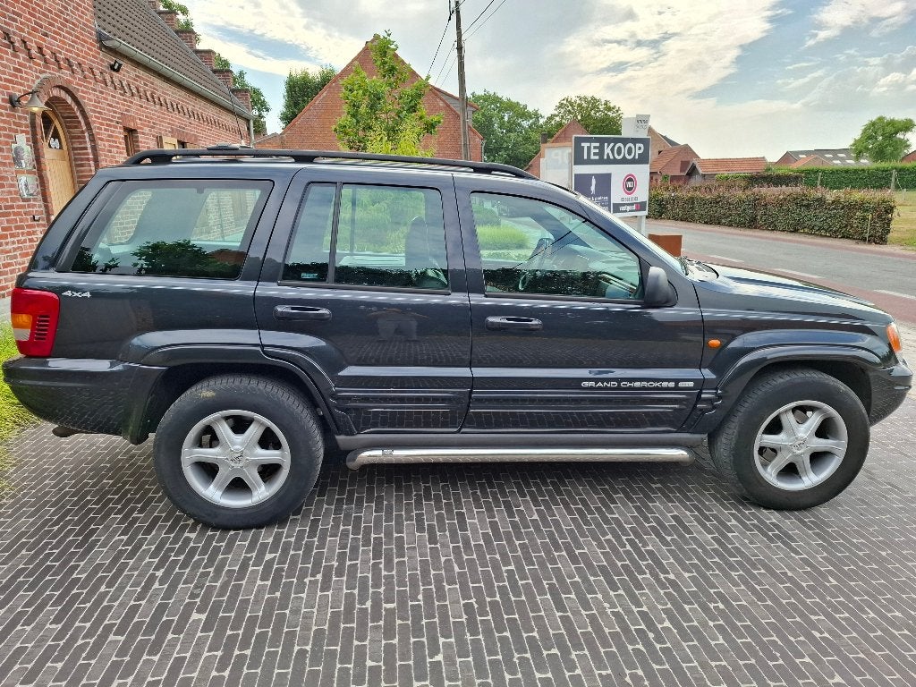 Jeep Grand Cherokee 4.7 limited edition, Auto's, 4709 cc, 8 cilinders, Leder, Handgeschakeld