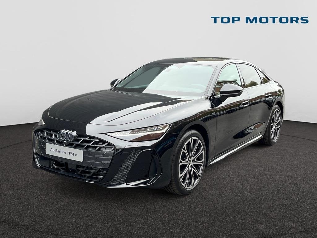 Audi A6 e-hybrid (PHEV) Berline Corporate S e-hybrid quattro, Automaat, Zwart, https://public.car-pass.be/vhr/9b382434-fa16-48ec-9f15-53672e4463bc