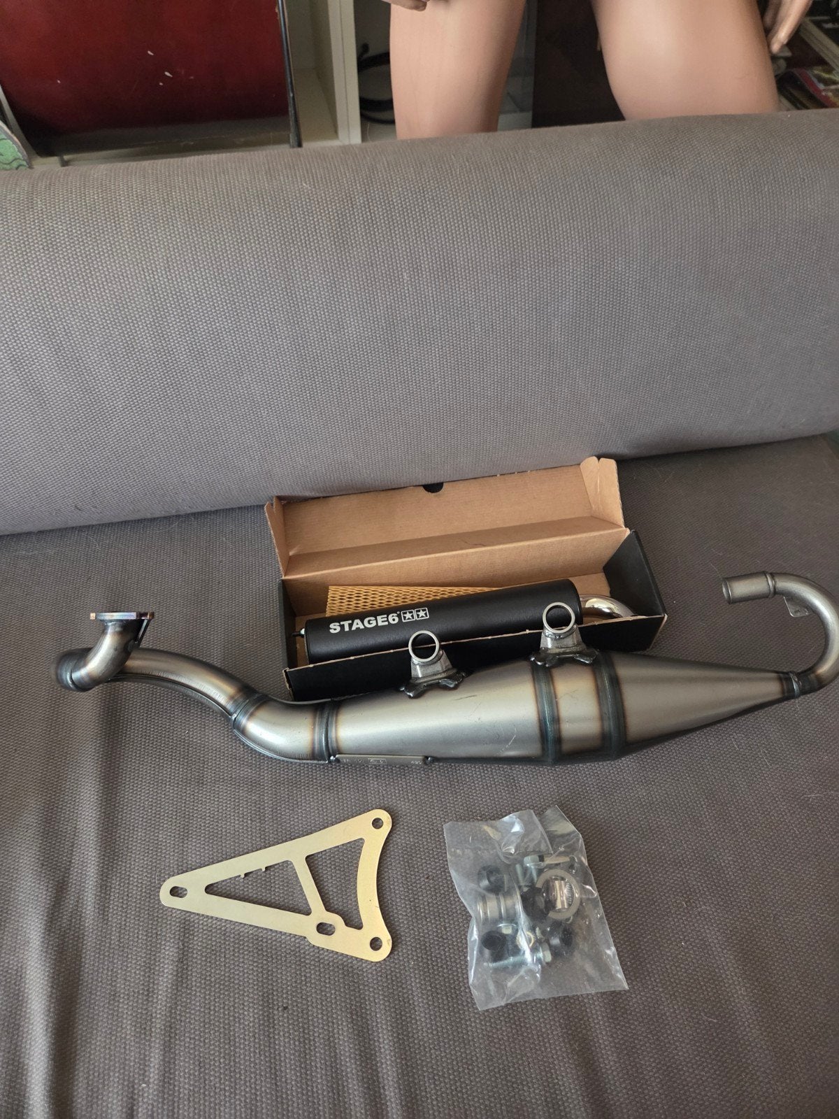 Stage 6 mk2 replica minarelli horizontaal, Fietsen en Brommers, Brommers | Tuning en Styling, Ophalen