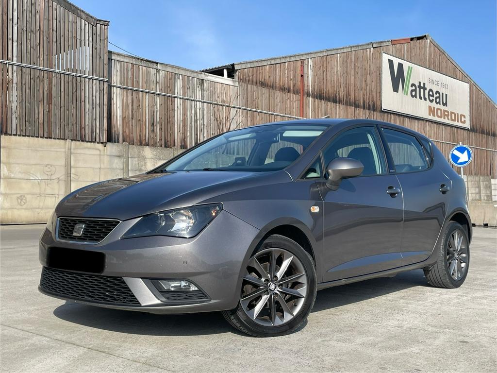 Seat ibiza 1.2 TDI* I-TECH* 55kw 2014* Cuir* Nav* Pdc*, Autos, Seat, Argent ou Gris, Achat, Commande vocale, Entreprise