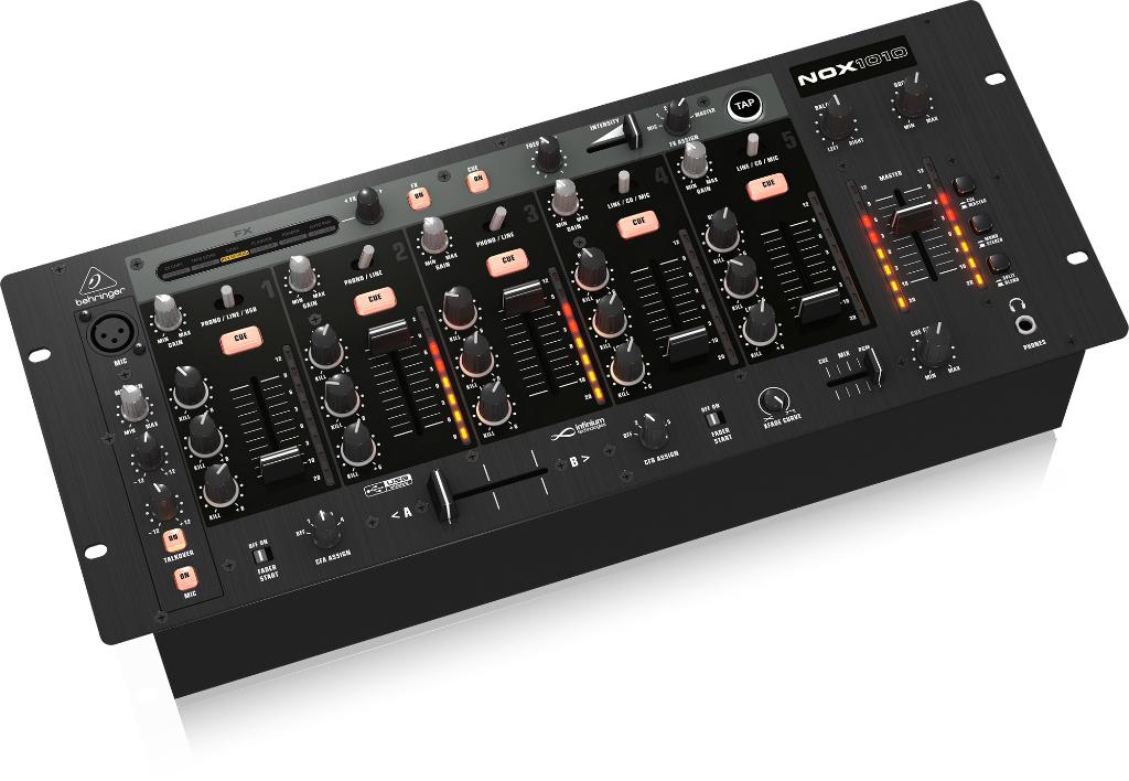 Behringer NOX1010 Premium DJ Mixer, Muziek en Instrumenten, Mengpanelen, Ophalen of Verzenden, Zo goed als nieuw, Minder dan 5 kanalen