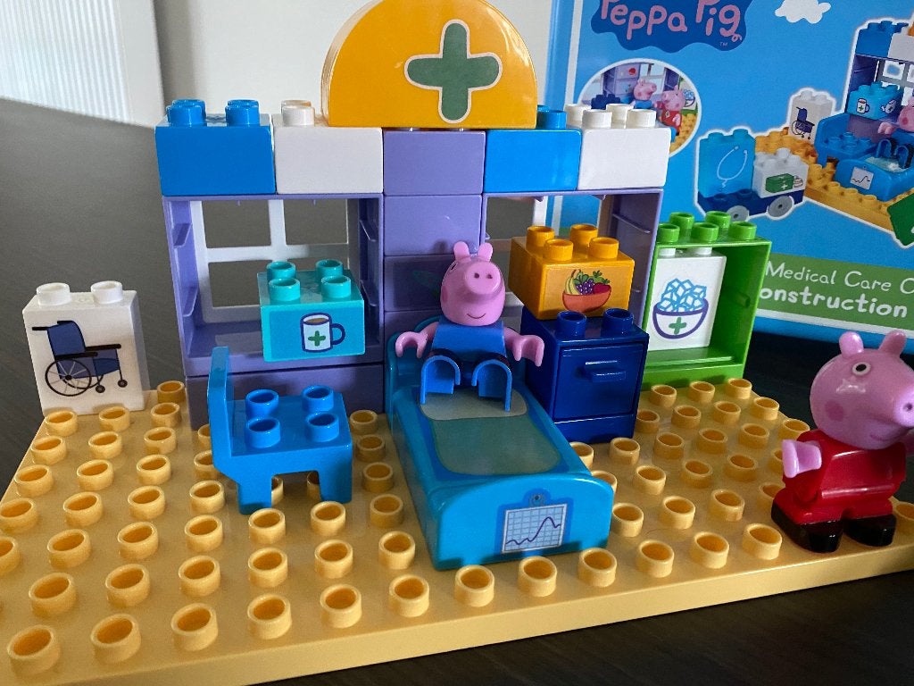 Duplo Peppa Pig dokter, Ophalen, Inclusief instructies, Gebruikt, Overige thema's