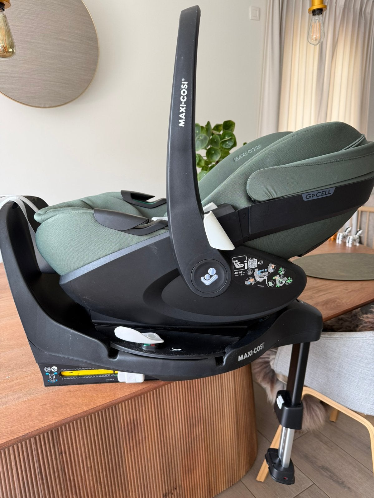 Set Joolz Maxi Cosi Pebble 360 pro2 +Familyfix 360 pro slide, Ophalen, Zo goed als nieuw, Maxi-Cosi