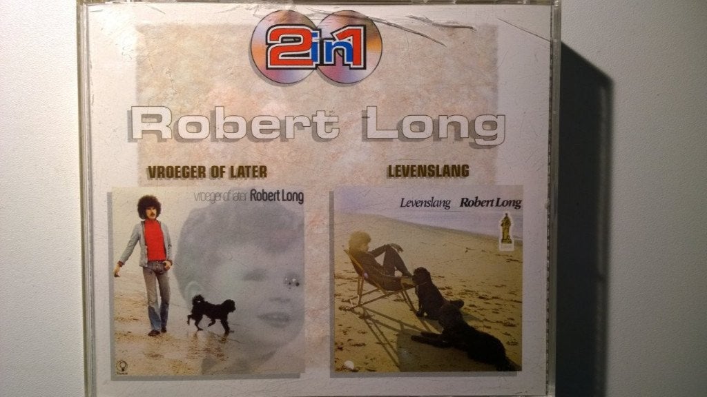 Robert Long - Vroeger Of Later & Levenslang, Cd's en Dvd's, Ophalen of Verzenden, Zo goed als nieuw, Pop, Album