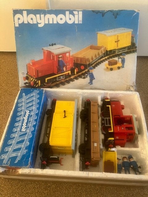 Playmobil trein set 4025 compleet met OVP, Kinderen en Baby's, Speelgoed | Playmobil, Gebruikt, Complete set, Overige typen, Ophalen of Verzenden