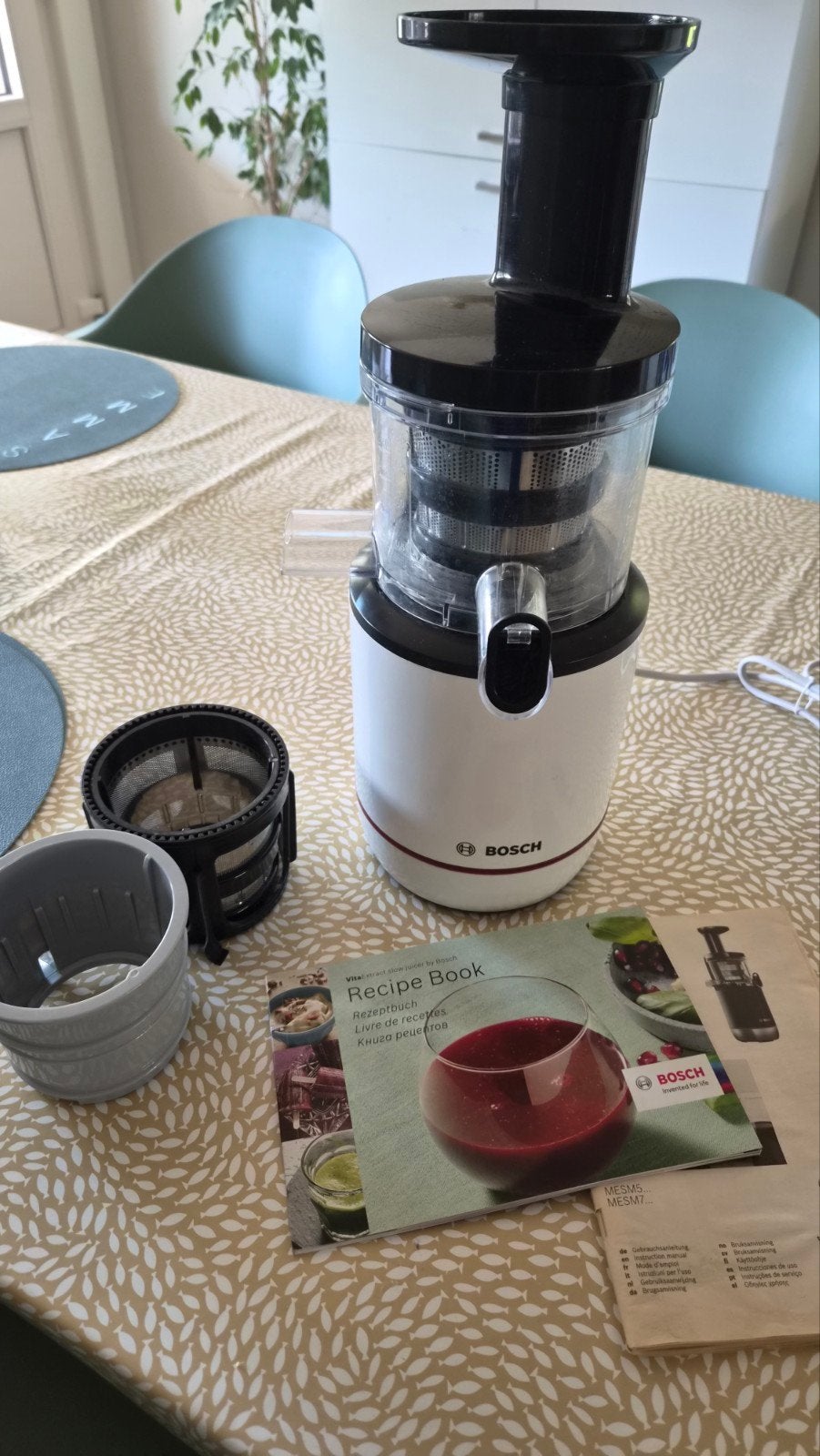 slowjuicer Bosch, Elektronische apparatuur, Juicers, Ophalen, Slowjuicer