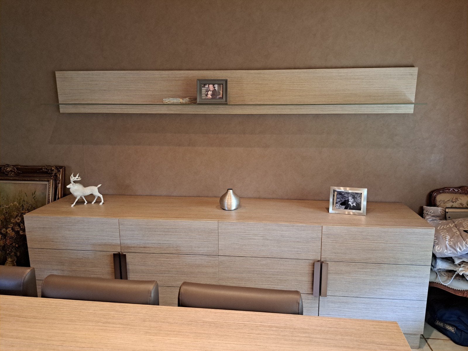 wandmeubel te koop voor boven de dressoir, Enlèvement, Verre