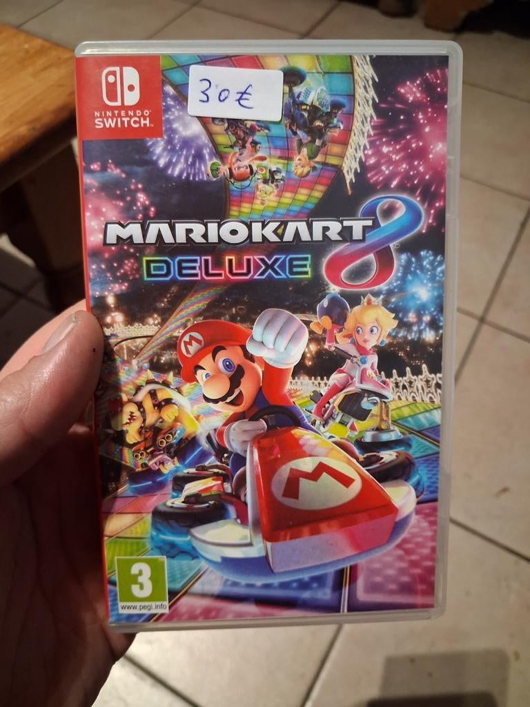 Jeux switch mario kart 8 deluxe, 2 joueurs, Course et Pilotage, Enlèvement, Utilisé
