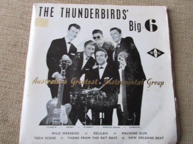 The Thunderbirds - Delilah, Pressage original, Enlèvement ou Envoi