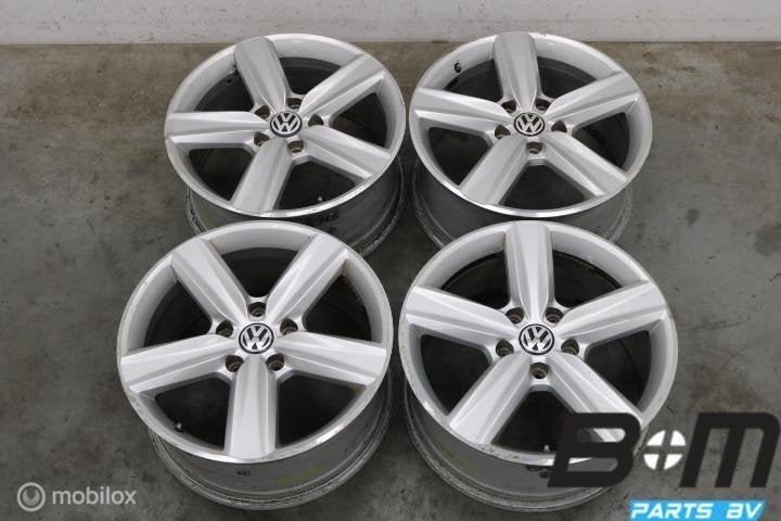 ORIGINEEL! 19 inch velgen VW Touareg 7P! 7P6601025K, 19 inch, Gebruikt, Velg(en), Personenwagen