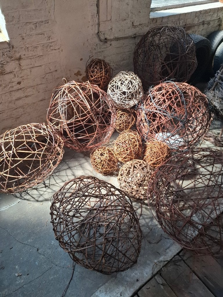 Décoration en osier, Jardin & Terrasse, Enlèvement, Comme neuf