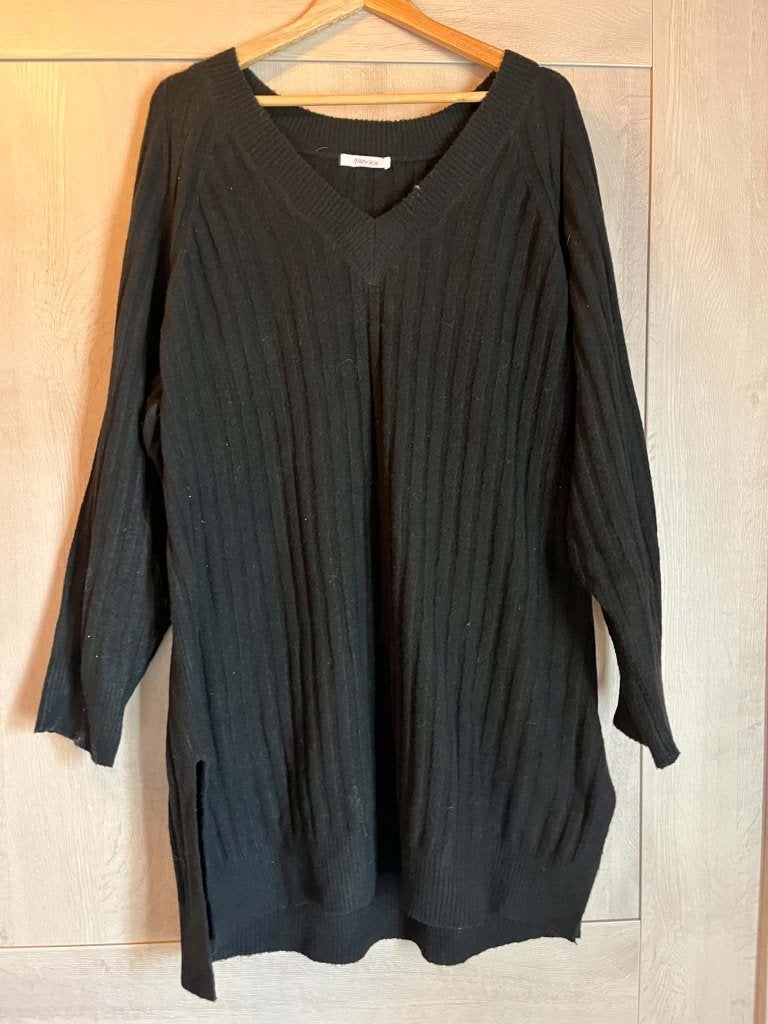 kleed trui zwart paprika 4 maat 50, Enlèvement ou Envoi, Robe, Noir, Porté