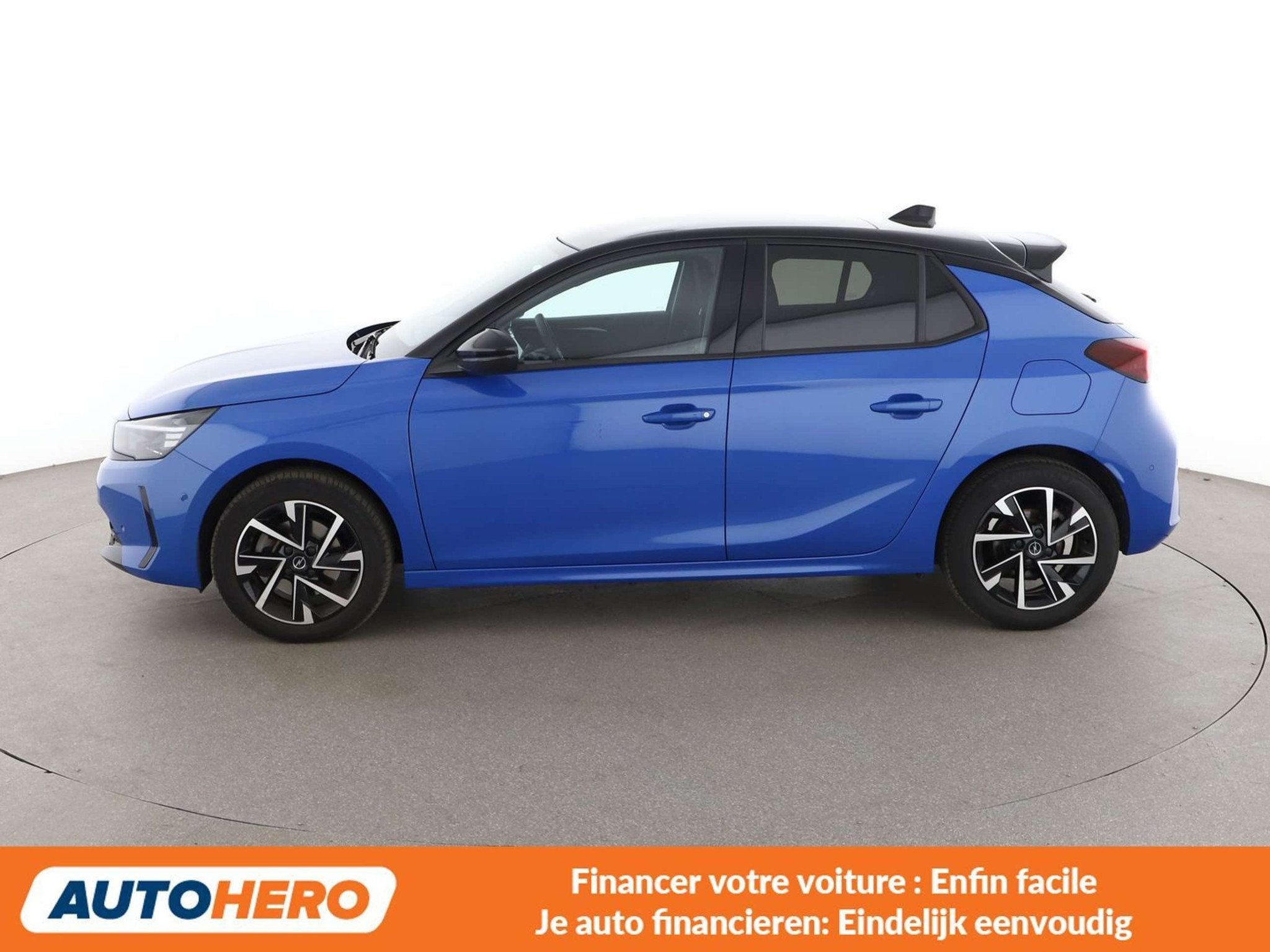 Opel Corsa 1.2 Turbo GS (bj 2024, automaat), Stof, Blauw, 96 kW, 5 zetels