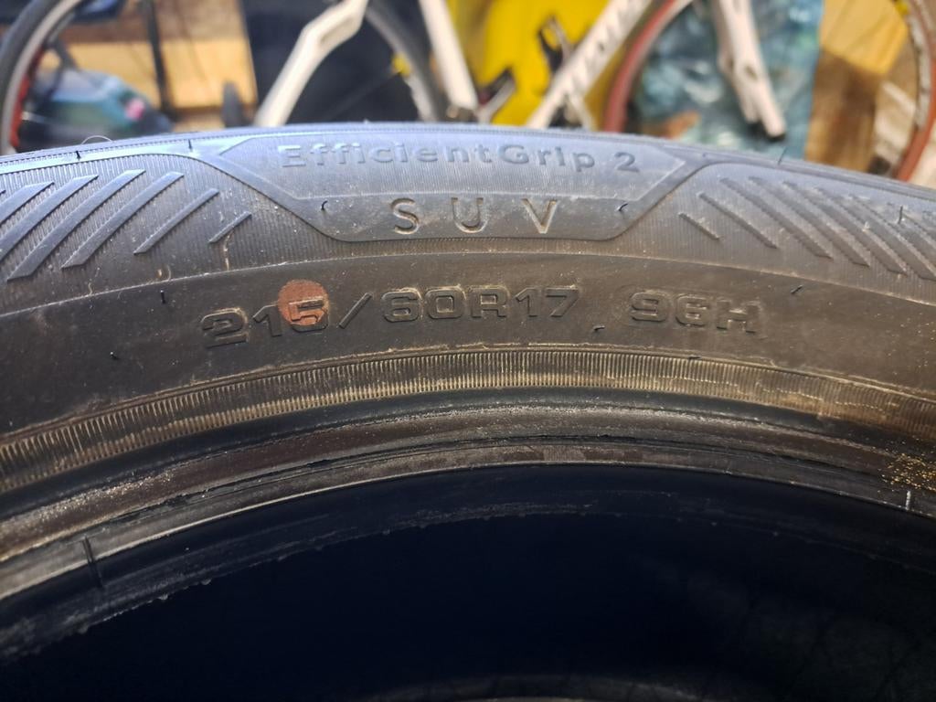4 pneus été Goodyear 17" de novembre 2025 - 9.000km, Enlèvement