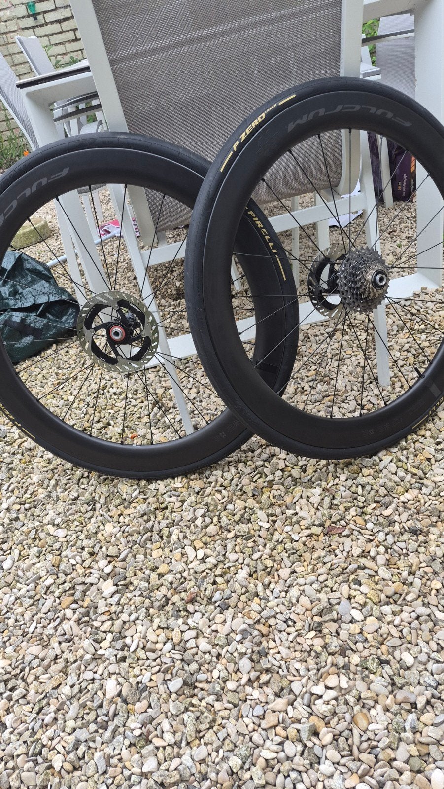 Paire de roues Fulcrum Wind 57 mm En parfait état. Facture 1, Vélos & Vélomoteurs, Enlèvement ou Envoi