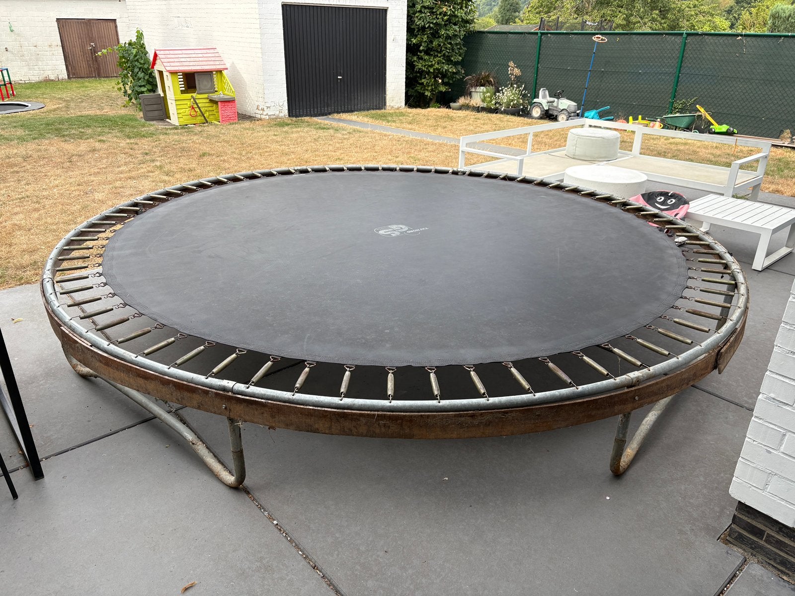 Trampoline 366 cm, Enlèvement, Utilisé
