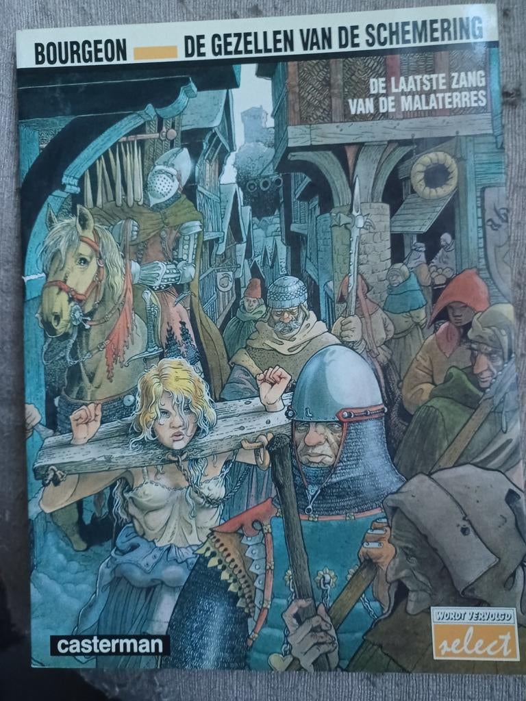 Quasi gratis Bourgeon - Laatste zang van de Malarerres, Boeken, Eén stripboek, Ophalen, Zo goed als nieuw, Bourgeon