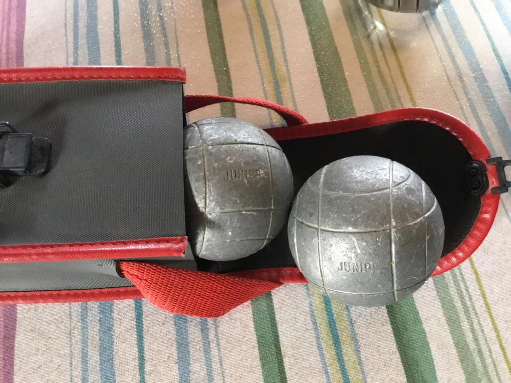 Obut pétanque triplet, Sport en Fitness, Ophalen, Gebruikt