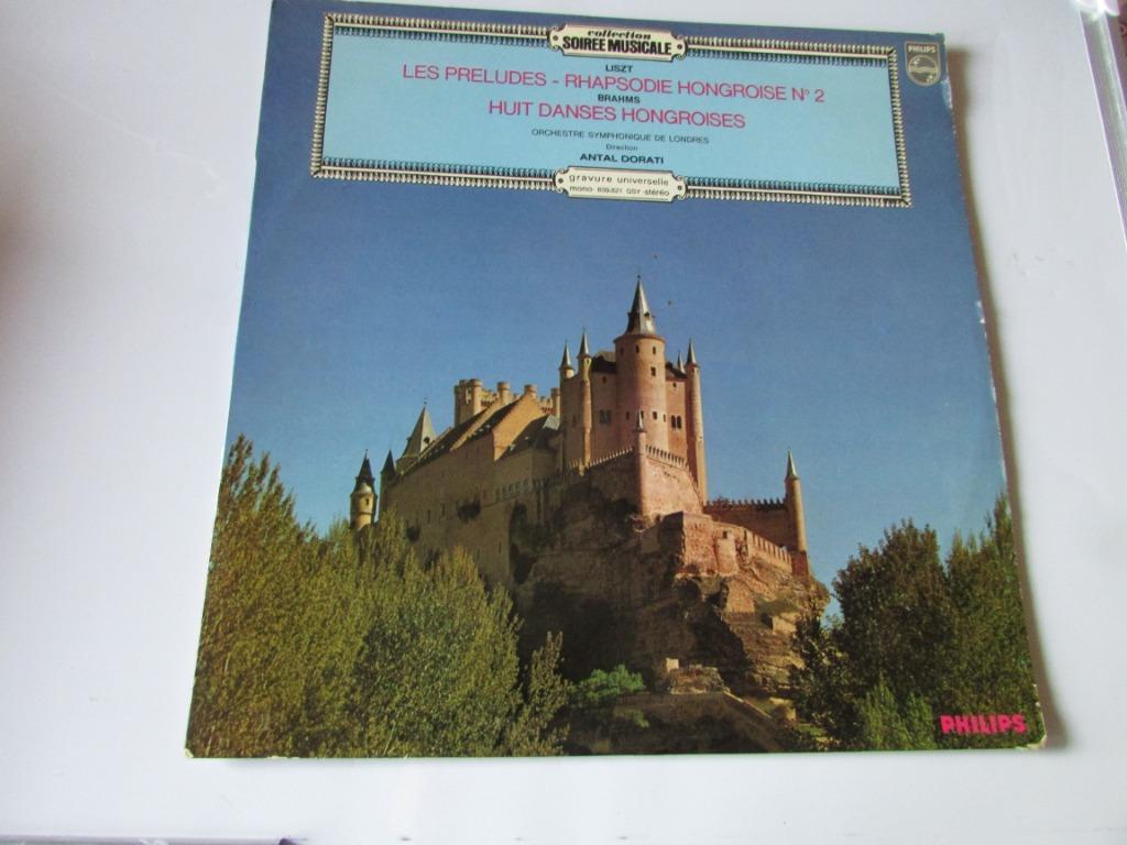 LES PRÉLUDES, LISZT ; PHILOSOPHIE HONGROISE N 2, P., 12 pouces, Enlèvement ou Envoi, Utilisé, Musique de chambre