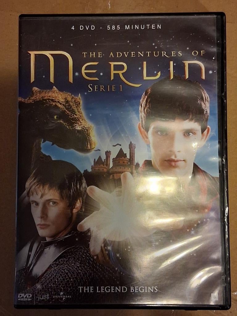Dvd-box Merlin seizoen 1, Cd's en Dvd's, Dvd's | Tv en Series, Gebruikt, Boxset, Science Fiction en Fantasy, Ophalen of Verzenden