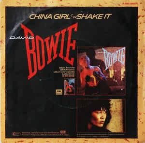 David Bowie‎ — Single en vinyle pour filles chinoises .zgst, Enlèvement ou Envoi, Comme neuf, Autres formats, Pop rock