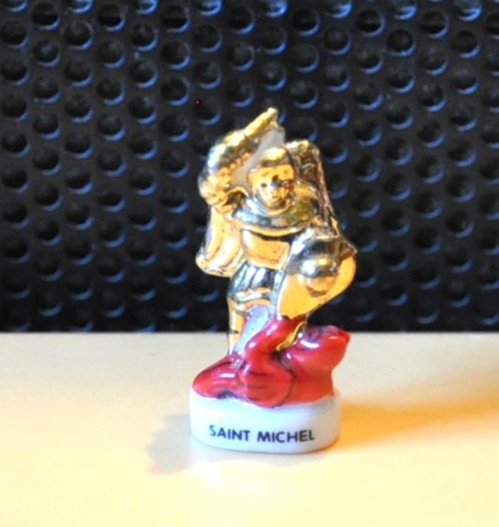feve en porcelaine saint michel, Ophalen of Verzenden, Zo goed als nieuw, Religie