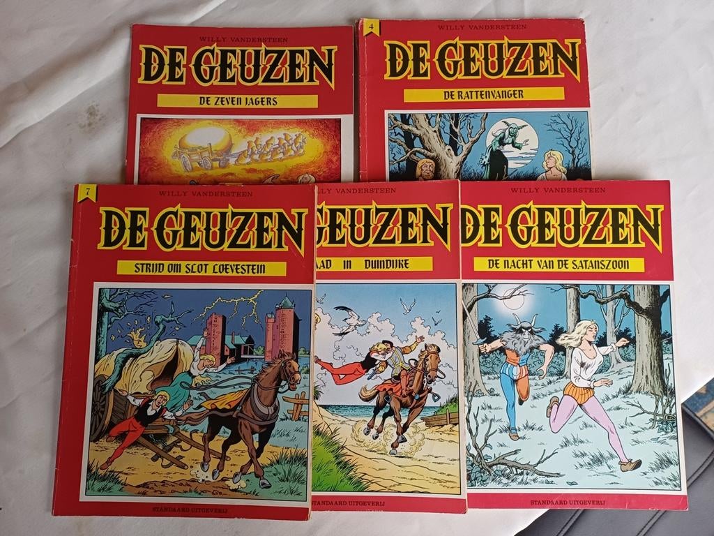 De Geuzen - Dag en Heidi - Sloeber - 2€/stuk - Vandersteen, Ophalen of Verzenden, Zo goed als nieuw