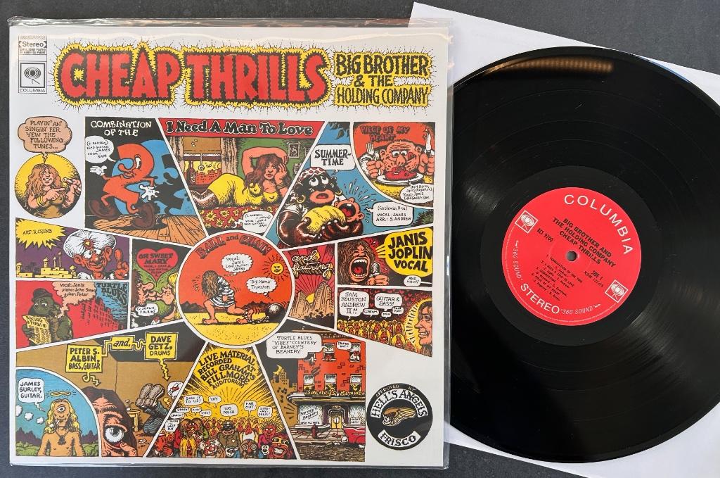 JANIS JOPLIN & BIG BROTHER - Cheap thrills ( LP; MINT ), Cd's en Dvd's, Vinyl | Rock, Zo goed als nieuw, Poprock, 12 inch, Verzenden