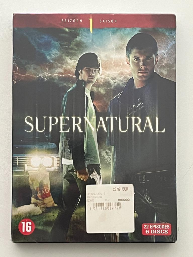 Supernatural - Seizoen 1 DVD (Nieuw), Cd's en Dvd's, Dvd's | Tv en Series, Nieuw in verpakking, Science Fiction en Fantasy, Vanaf 16 jaar