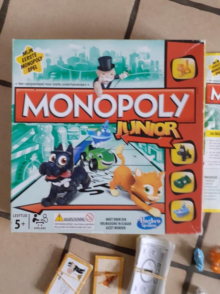 Monopoly junior, Ophalen of Verzenden, Gebruikt