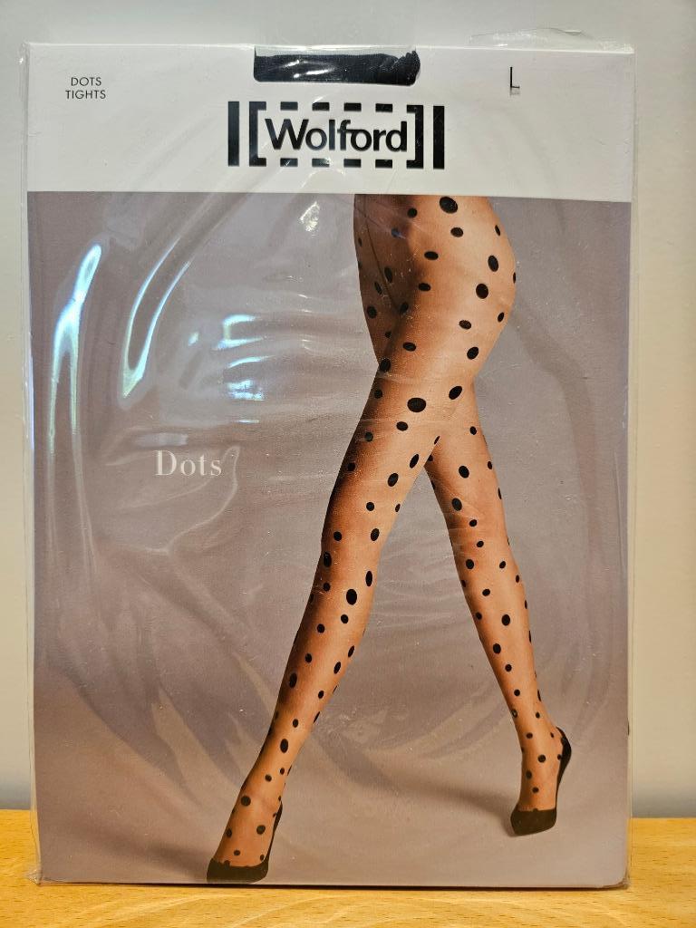 Wolford Dots panty - zwart - L, Kleding | Dames, Zwart, Nieuw, Ophalen of Verzenden, Maat 44/46 (L)