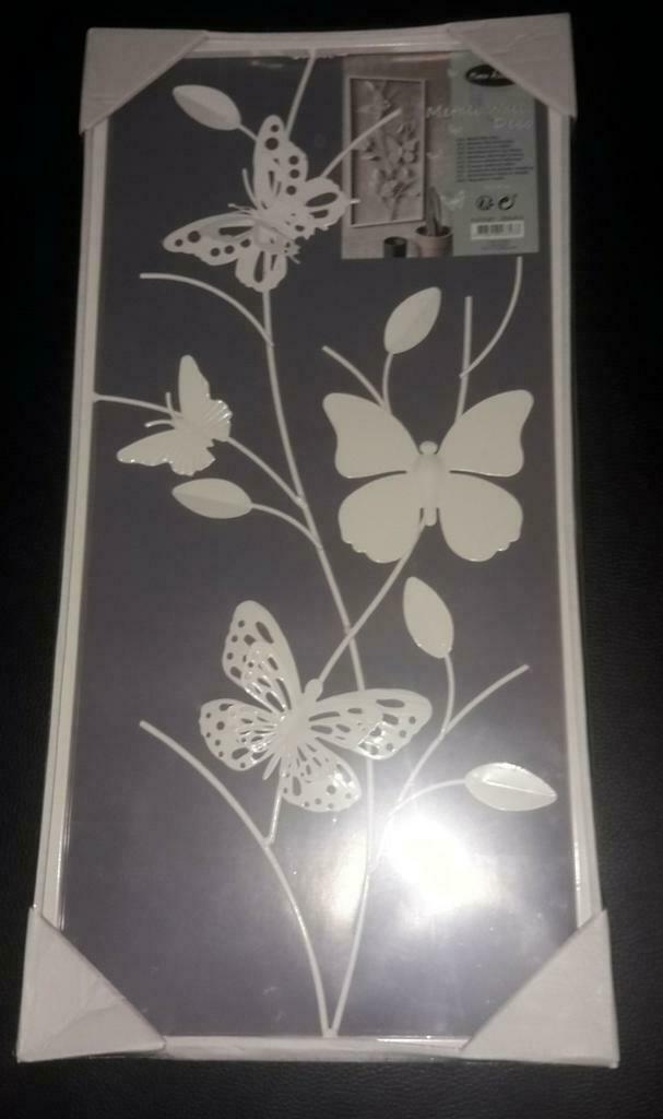 déco murale en métal, Huis en Inrichting, Stoffering | Behang, Ophalen of Verzenden, Wit