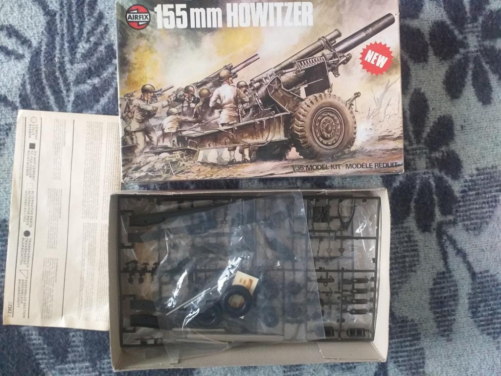 Maquette 155 mm howitzer, Enlèvement ou Envoi, Armée de terre, Miniature ou Figurine