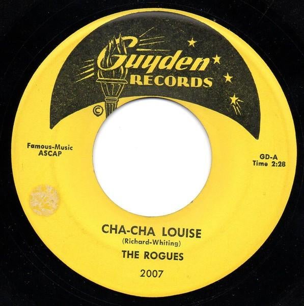The Rogues‎ — Cha-Cha Louise - Popcorn Cha Cha '7, Enlèvement ou Envoi, Single, Utilisé, Pop