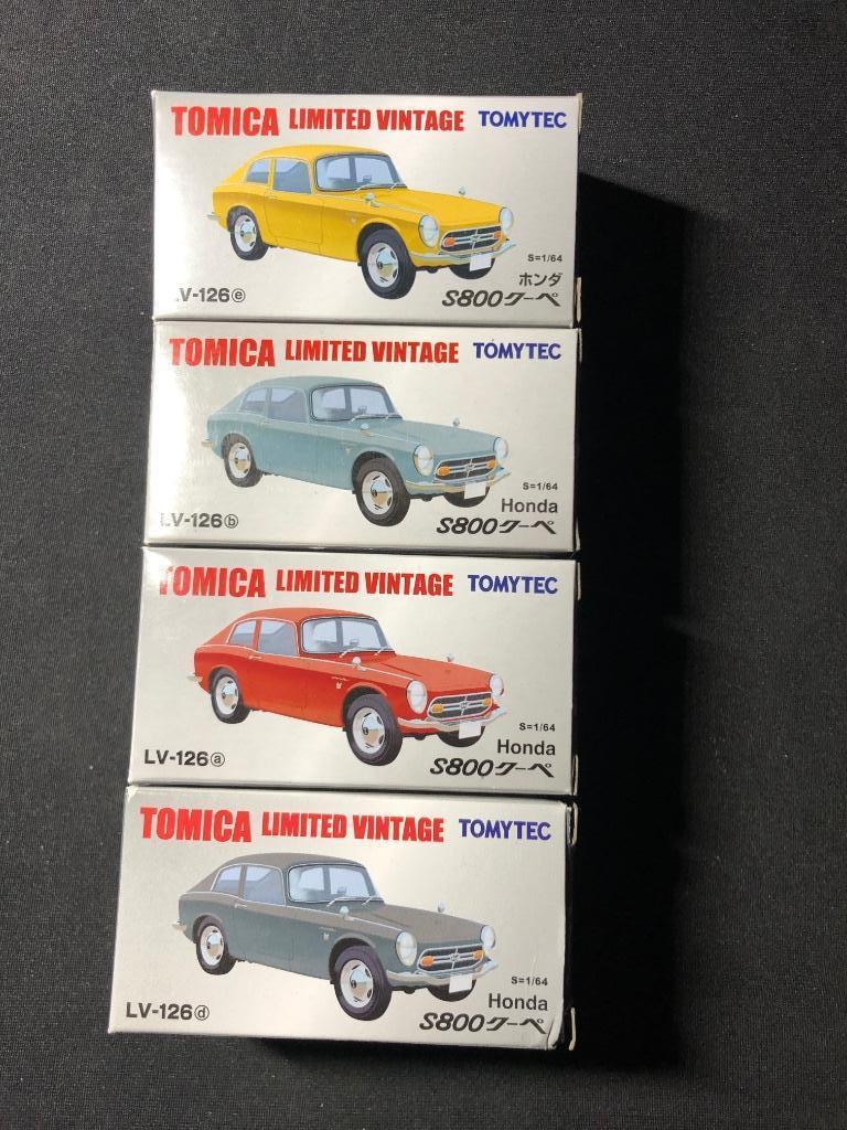 Tomitec TOMICA LIMITED VINTAGE NEO 4X Honda S800 Coupé 1/64, Enlèvement ou Envoi, Neuf, Voiture
