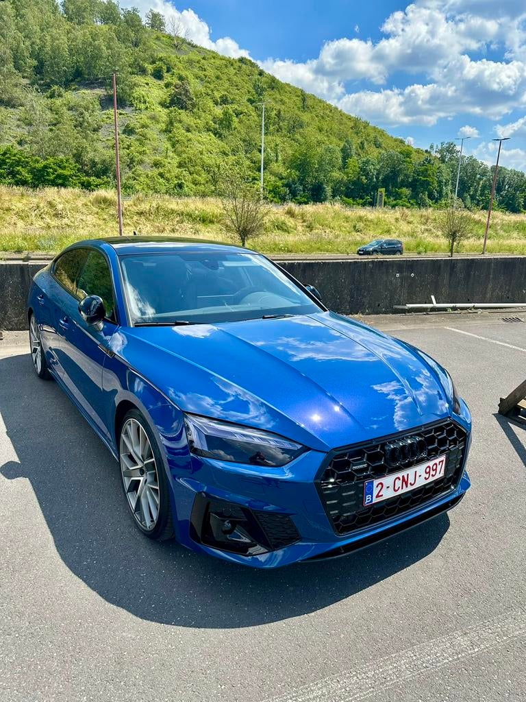 Audi A5 Sline competion ., Auto's, Zwart, Leder, Particulier, Achteruitrijcamera