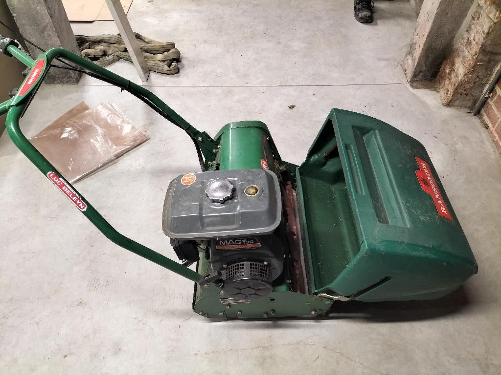 Ransomes 51 marquis, Ophalen, Gebruikt, Opvangbak, Benzine-grasmaaier