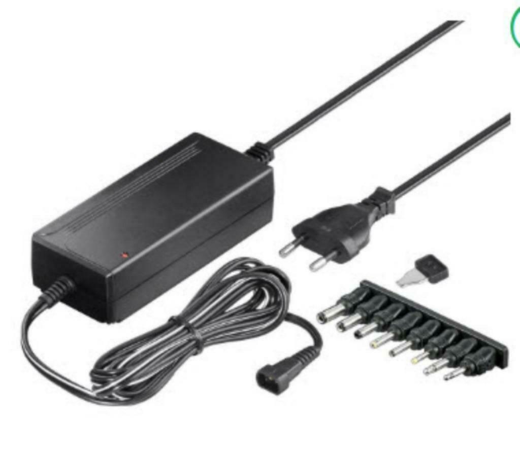 AC - DC adapter 3.3v -> 24v met verwisselbare pluggen, Ophalen of Verzenden, Gebruikt