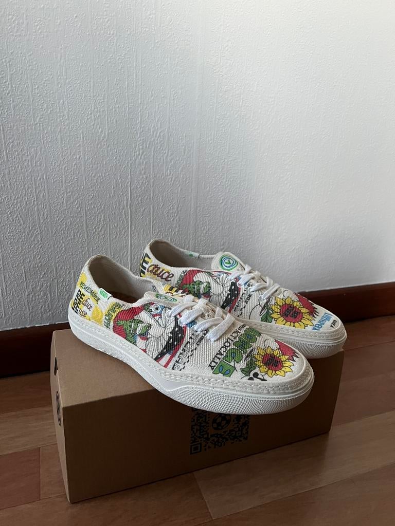 Beige schoenen Vans UA Circle Vee (eco positivity), Overige kleuren, Nieuw, Ophalen of Verzenden, Espadrilles of Moccasins