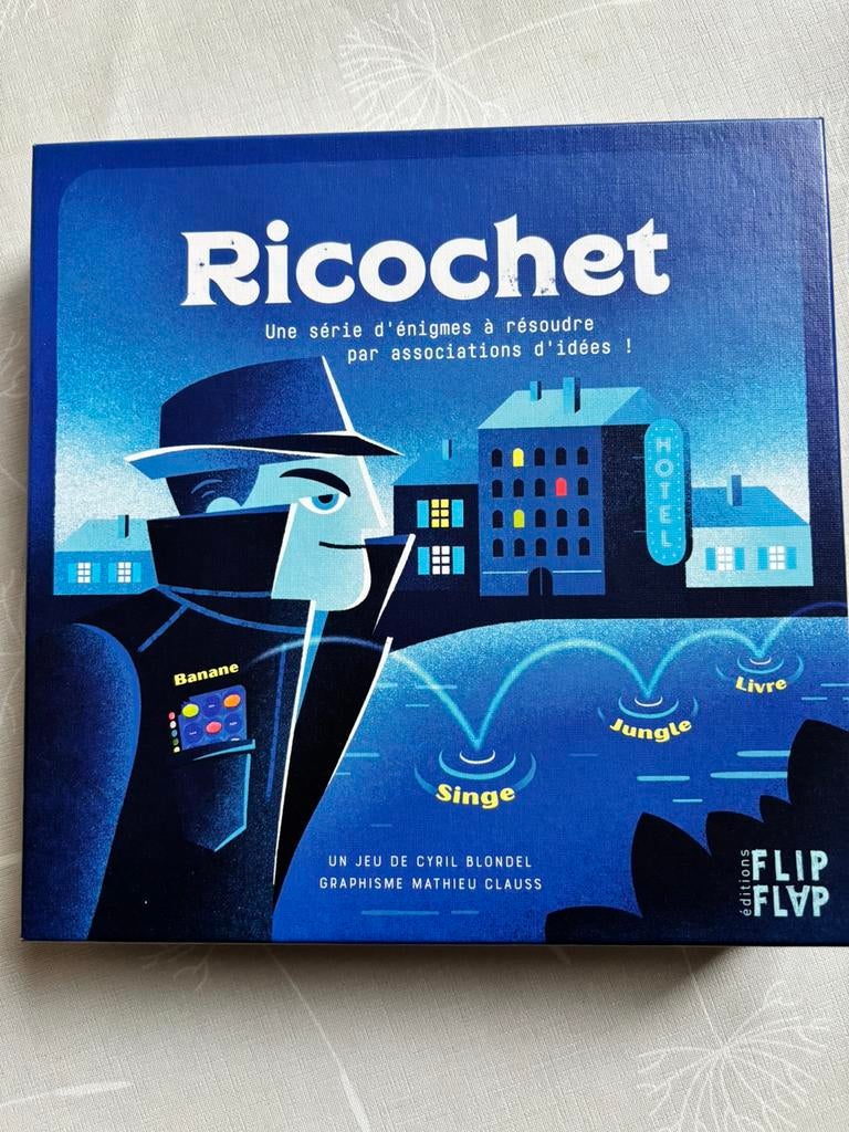 Jeu société Ricochet Le profil de l’homme sans visage, Enlèvement